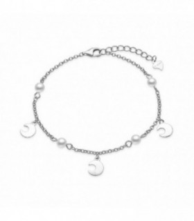 PULSERA PLATA PEARL - 2041169